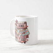 Mug Bandes de cassettes de l'Ouest (Devant gauche)