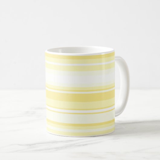 Mug Bandes de citron (Devant droit)