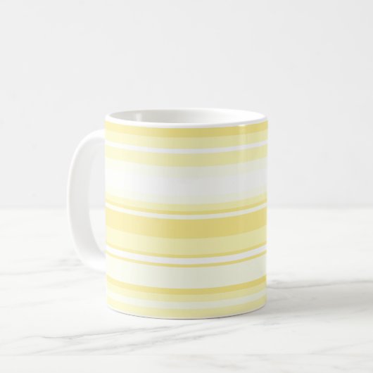 Mug Bandes de citron (Devant gauche)