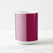 Mug Bandes de couleurs violettes (Centre)