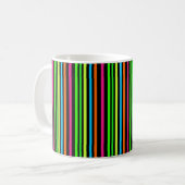 Mug Bandes de néon (Devant gauche)