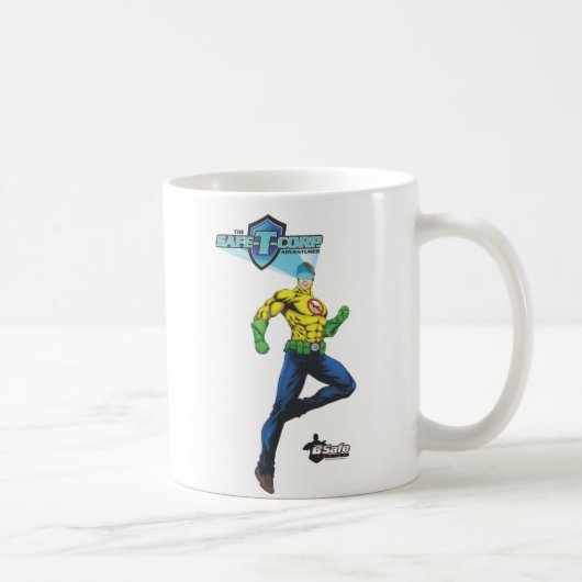 Mug Bandes dessinées B-Sûres - Sûr-T-Man (Droite)