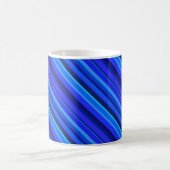 Mug Bandes diagonales bleues (Centre)