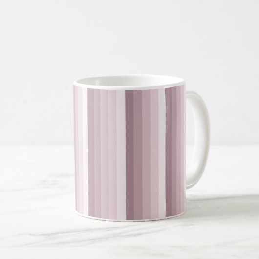 Mug Bandes d'ombre à quartz rose (Devant droit)