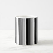 Mug Bandes d'ombre noir et blanc (Centre)