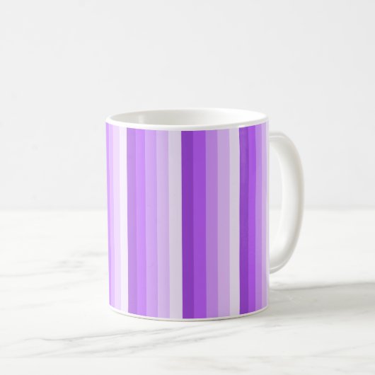 Mug Bandes d'ombre pourpres (Devant droit)