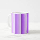 Mug Bandes d'ombre pourpres (Devant gauche)