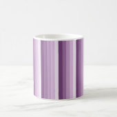 Mug Bandes d'ombre prune violette (Centre)