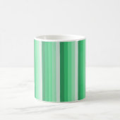 Mug Bandes d'ombre vertes (Centre)