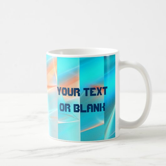 Mug Bandes du coucher du soleil (Droite)