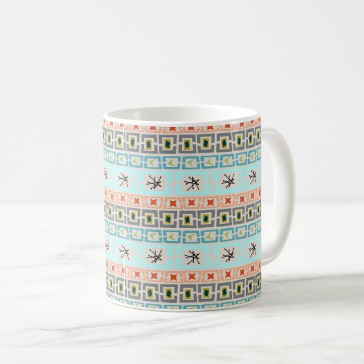 Mug Bandes du milieu du siècle (Devant droit)