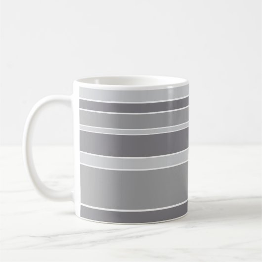 Mug Bandes grises (Gauche)