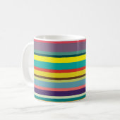 Mug Bandes horizontales (Devant gauche)