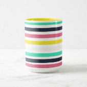 Mug Bandes horizontales colorées (Centre)