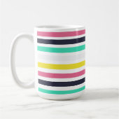 Mug Bandes horizontales colorées (Gauche)