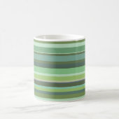 Mug Bandes horizontales vert olive (Centre)