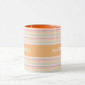 Mug Bandes lumineuses modernes (Centre)