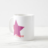 Mug Bandes minces Purple 3 (Devant gauche)