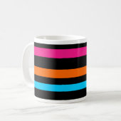 Mug Bandes néon (Devant gauche)