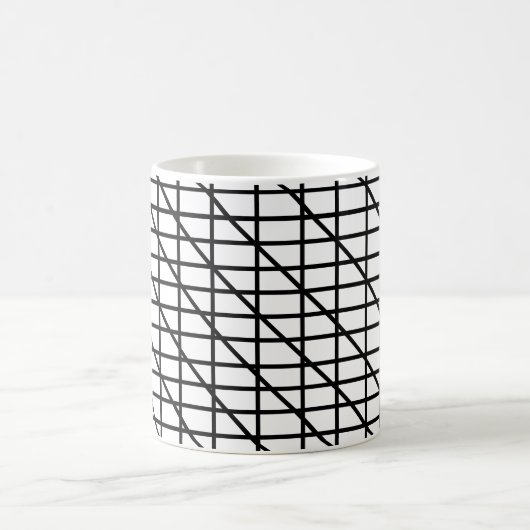 Mug Bandes Noir et Blanc (Centre)