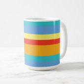 Mug Bandes rétro (Devant droit)