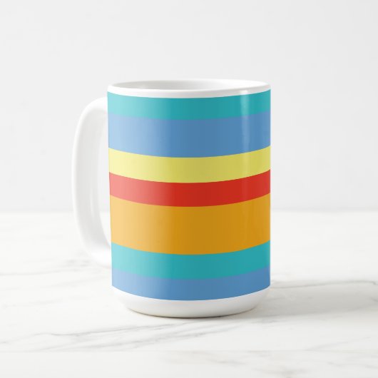 Mug Bandes rétro (Devant gauche)
