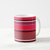 Mug Bandes rouges (Devant droit)