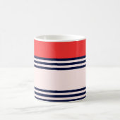 Mug Bandes rouges et noires (Centre)