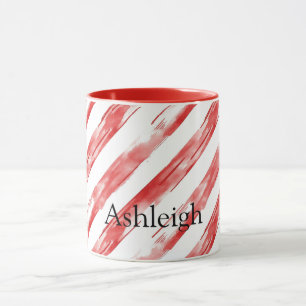 Mug Bandes rouges sucre de canne