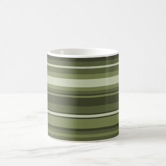 Mug Bandes vert olive (Centre)