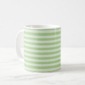 Mug Bandes vertes (Devant gauche)