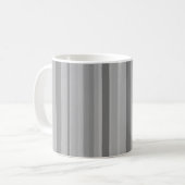 Mug Bandes verticales grises (Devant gauche)