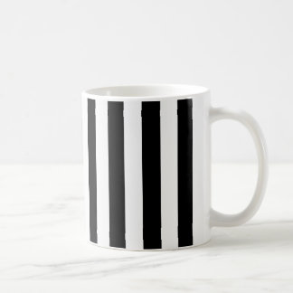 Mug Bandes verticales noires et blanches