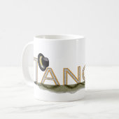 Mug Bandoneon et casquette de tango grands (Devant gauche)