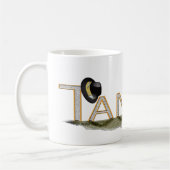Mug Bandoneon et casquette de tango grands (Gauche)