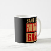 Mug Bang Bang Niner Cool de football (Devant droit)