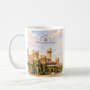 Mug Bangalore Palais Inde Aquarelle Mémoire de Voyage