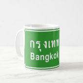 Mug Bangkok A ⚠ Voyage Autoroutier Thaïlandais ⚠ (Devant gauche)