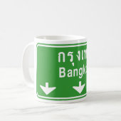 Mug Bangkok, Attention ! SITE DE TRA⚠ ⚠ Thaïlande (Devant gauche)