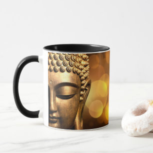 Mug Bangkok, Thaïlande Bouddha en or