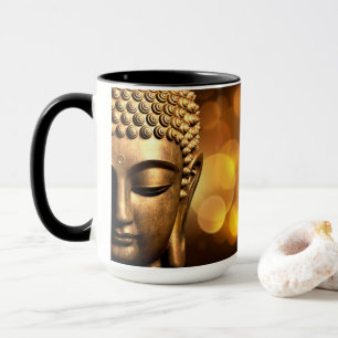 Mug Bangkok, Thaïlande Bouddha en or