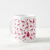 Mug Banjara Greyhound Design (Devant gauche)