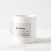 Mug Banjaxed Definition - Drôle Irlandais Slang (Devant gauche)