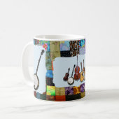 MUG BANJO--BLUEGRASS BAND-QUILTED (Devant gauche)