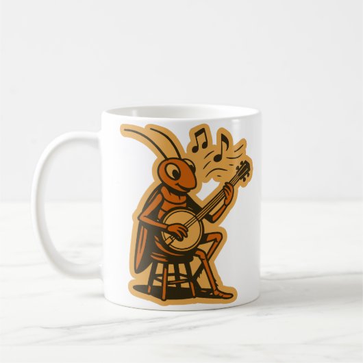 Mug Banjo Cricket (Gauche)