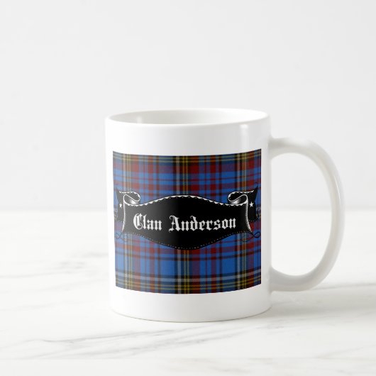 Mug Bannière Clan Anderson (Droite)