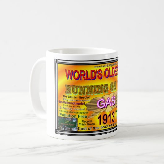 Mug Bannière de gasifier (Devant gauche)