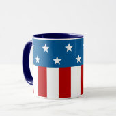 Mug Bannière étoilée (Devant gauche)