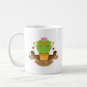 Mug bannière folle de dame de cactus (Gauche)