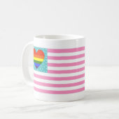 Mug Bannière LGBTQI (Devant gauche)